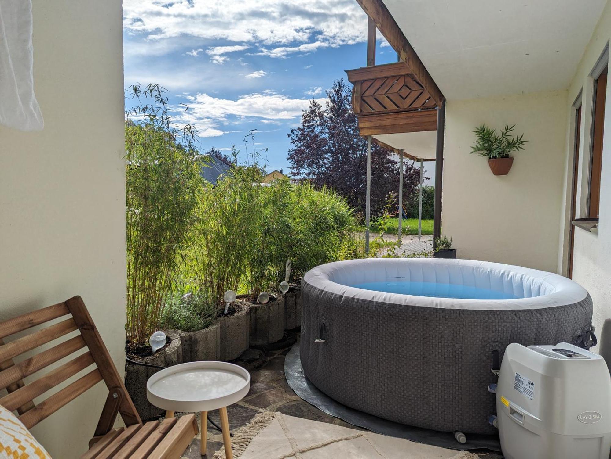 Fewo Goldstueck Mit Privatem Spa Und Whirlpool Grafenau  Exteriör bild